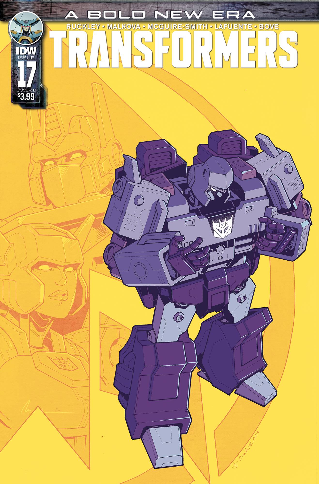 Transformers: A Bold New Era # 17 (IDW Publishing 2020) Variant Cover B