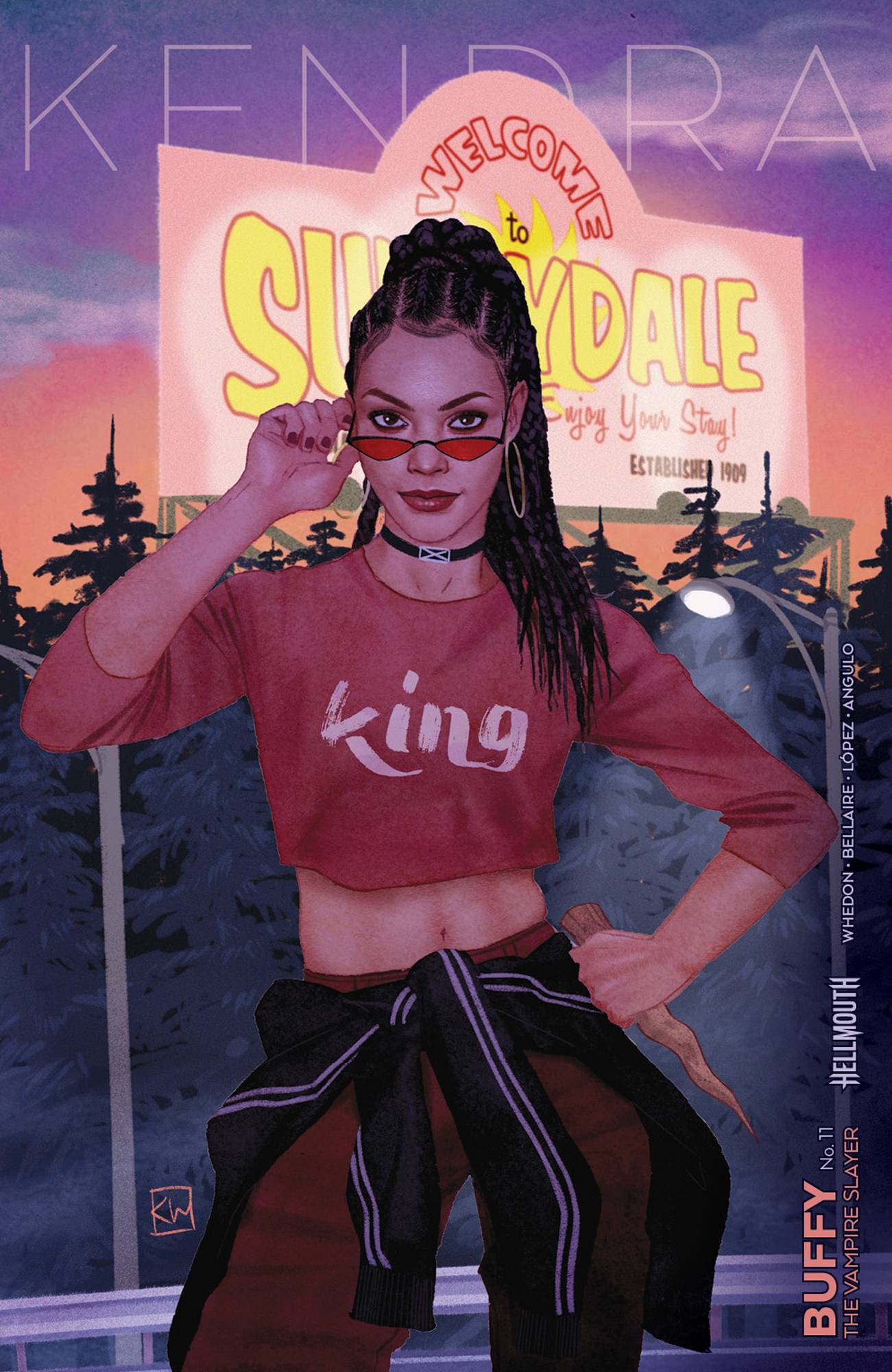 Buffy The Vampire Slayer # 11 (Boom Studios 2019) Wada Variant