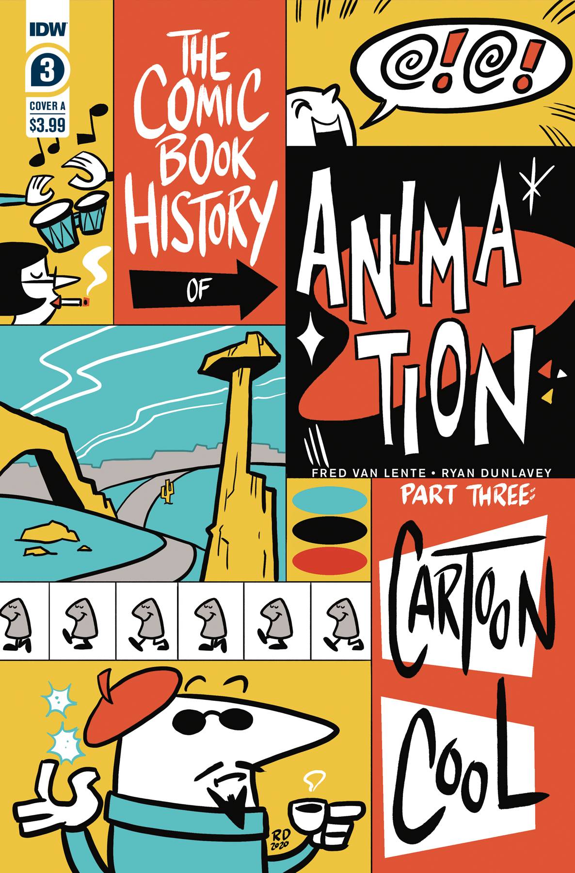 Comic Book History of Animation #  3 of 5 (IDW Publishing 2021)