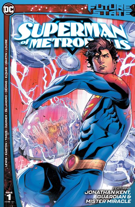 Future State Superman of Metropolis # 1 of 2 (DC Comics 2020) Card Stock Cover