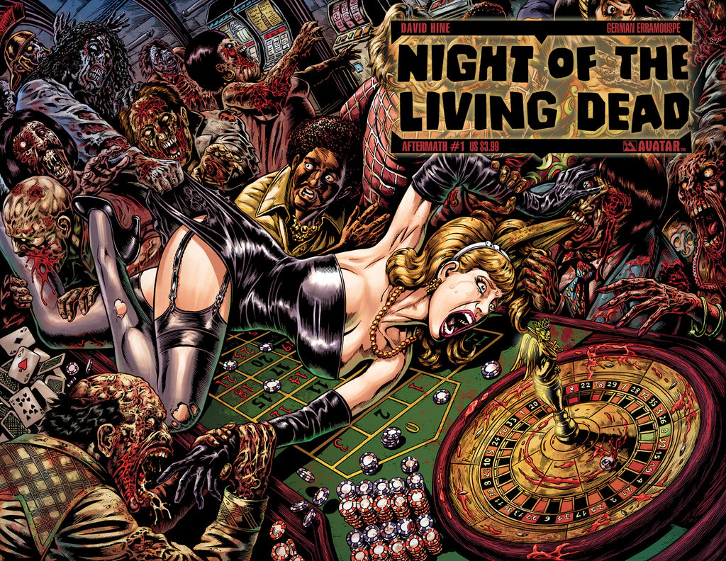 Night of the Living Dead: Aftermath # 1 (Avatar Comics 2012) Wrap Variant
