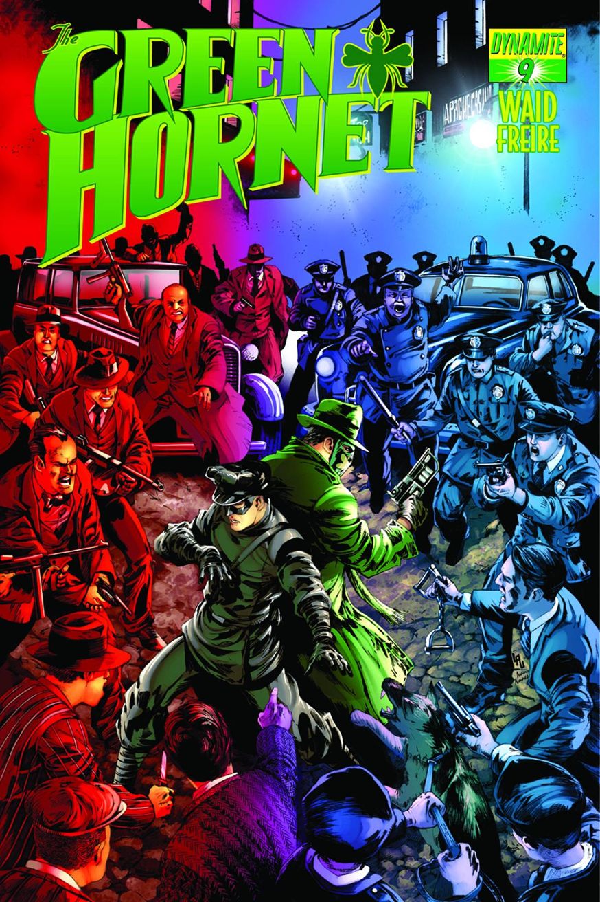 Green Hornet  # 9 (Dynamite Comics 2013) Jonathan Lau Cover