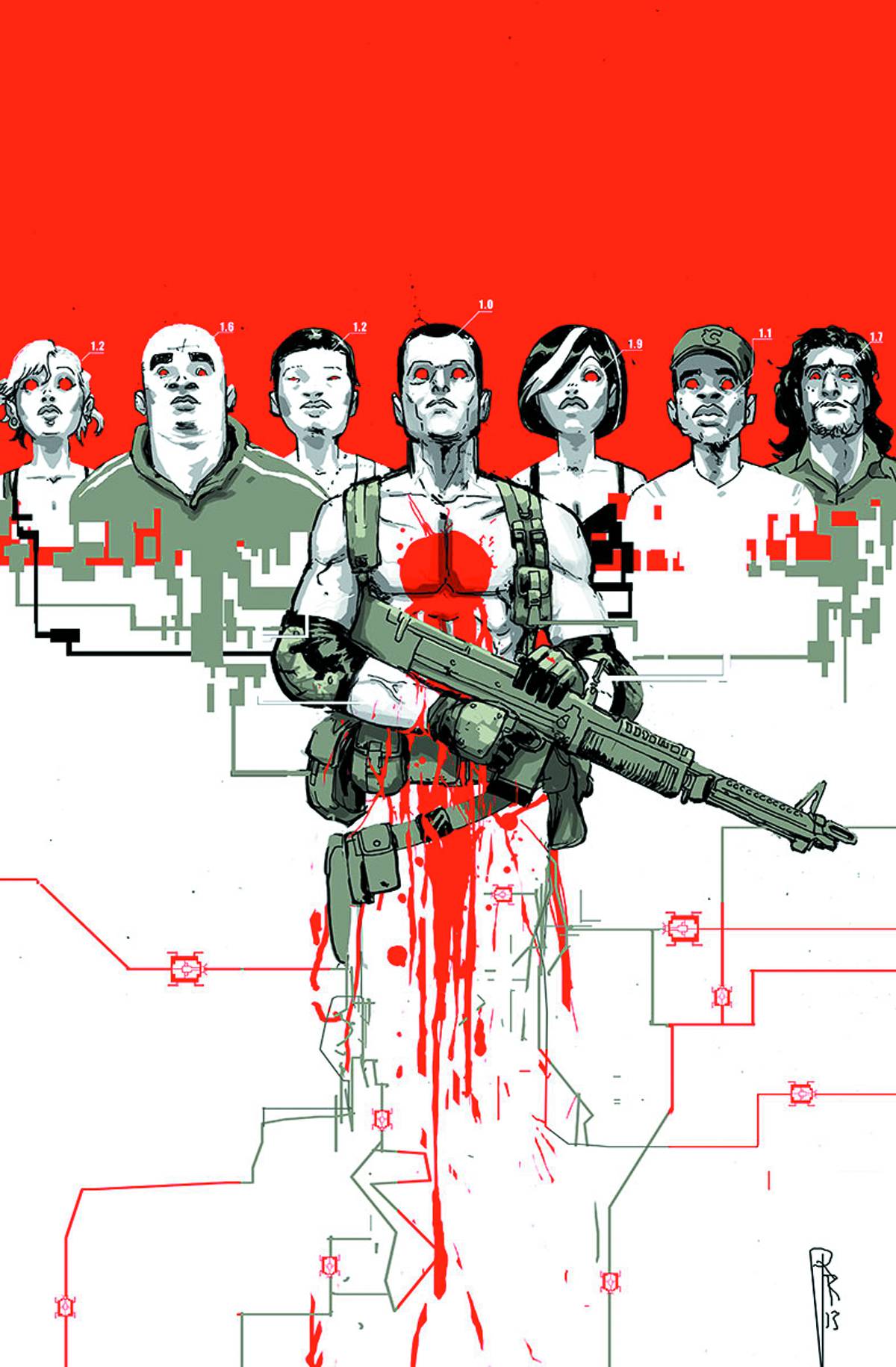 Bloodshot and H.A.R.D Corps # 17 (Valiant Comics 2013)