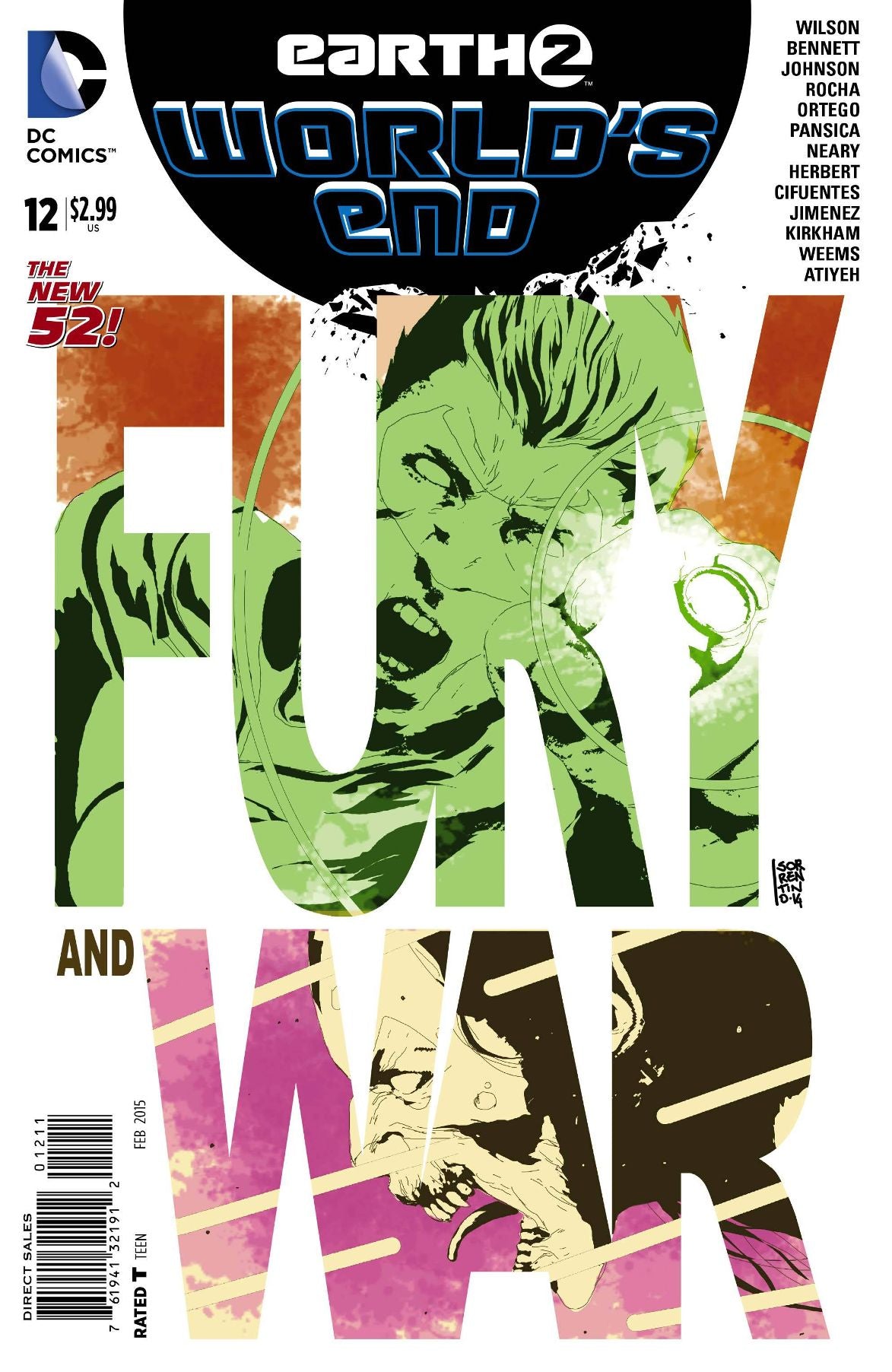 Earth 2: Worlds End # 12 (DC Comics 2014)