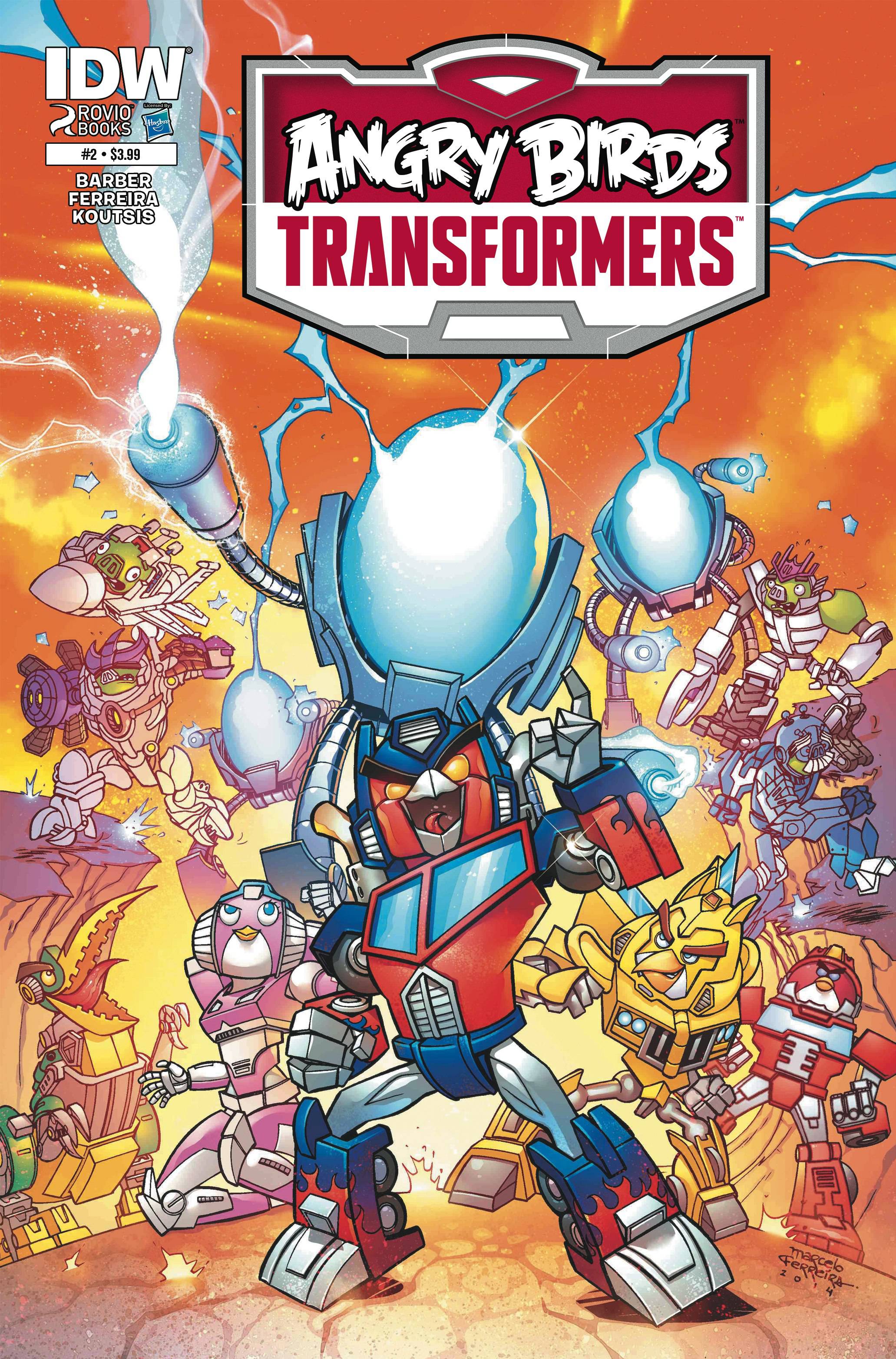 Angry Birds Transformers # 2 (IDW Comics 2014)