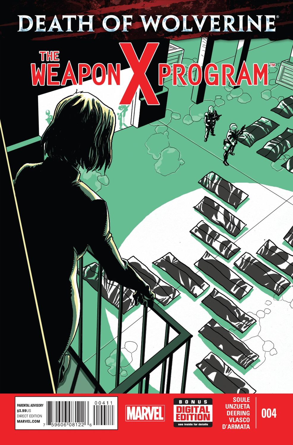 Death of Wolverine: Weapon X Program # 4 (Marvel Comics 2014)