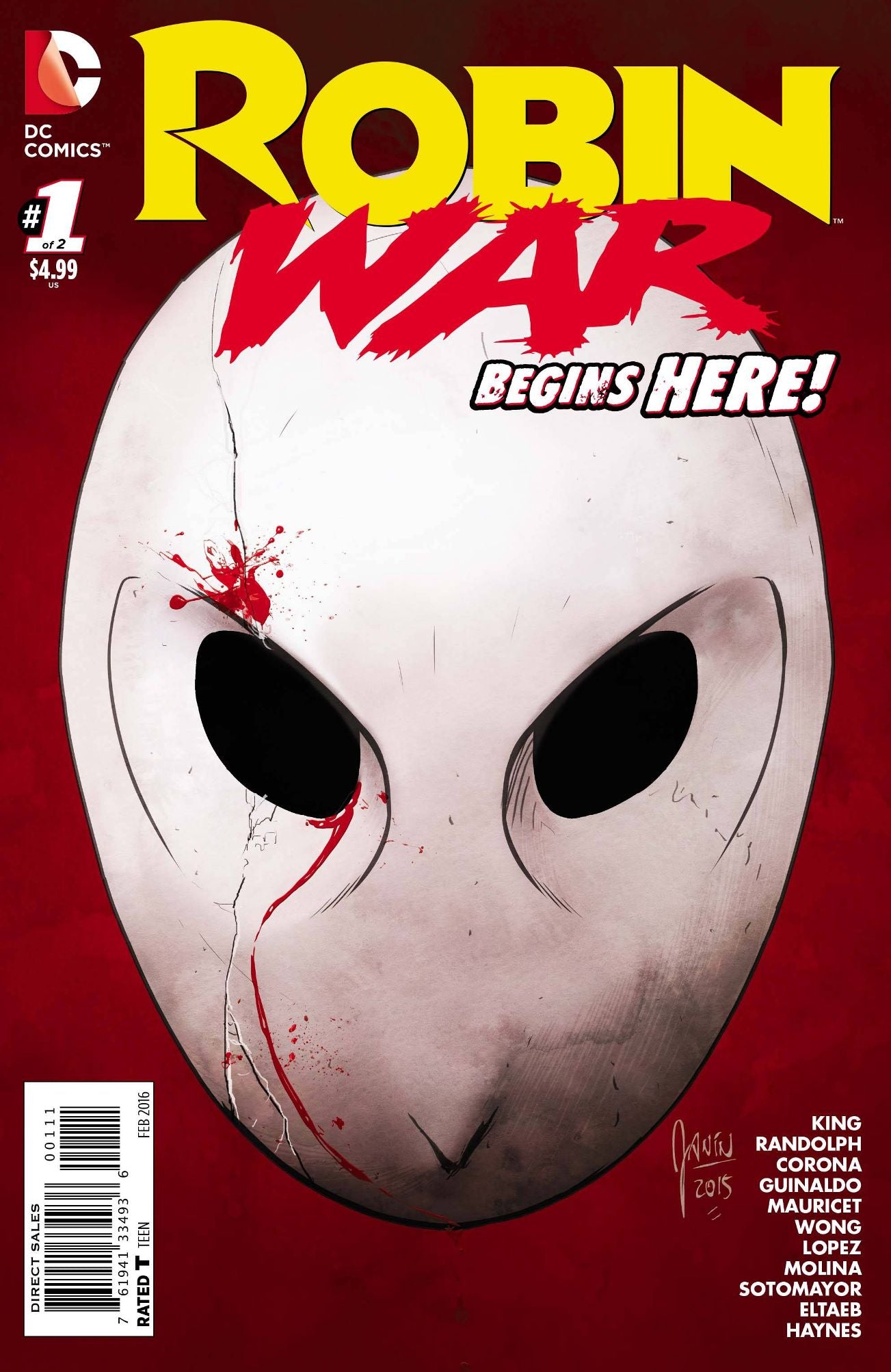 Robin War # 1 (DC Comics 2015)
