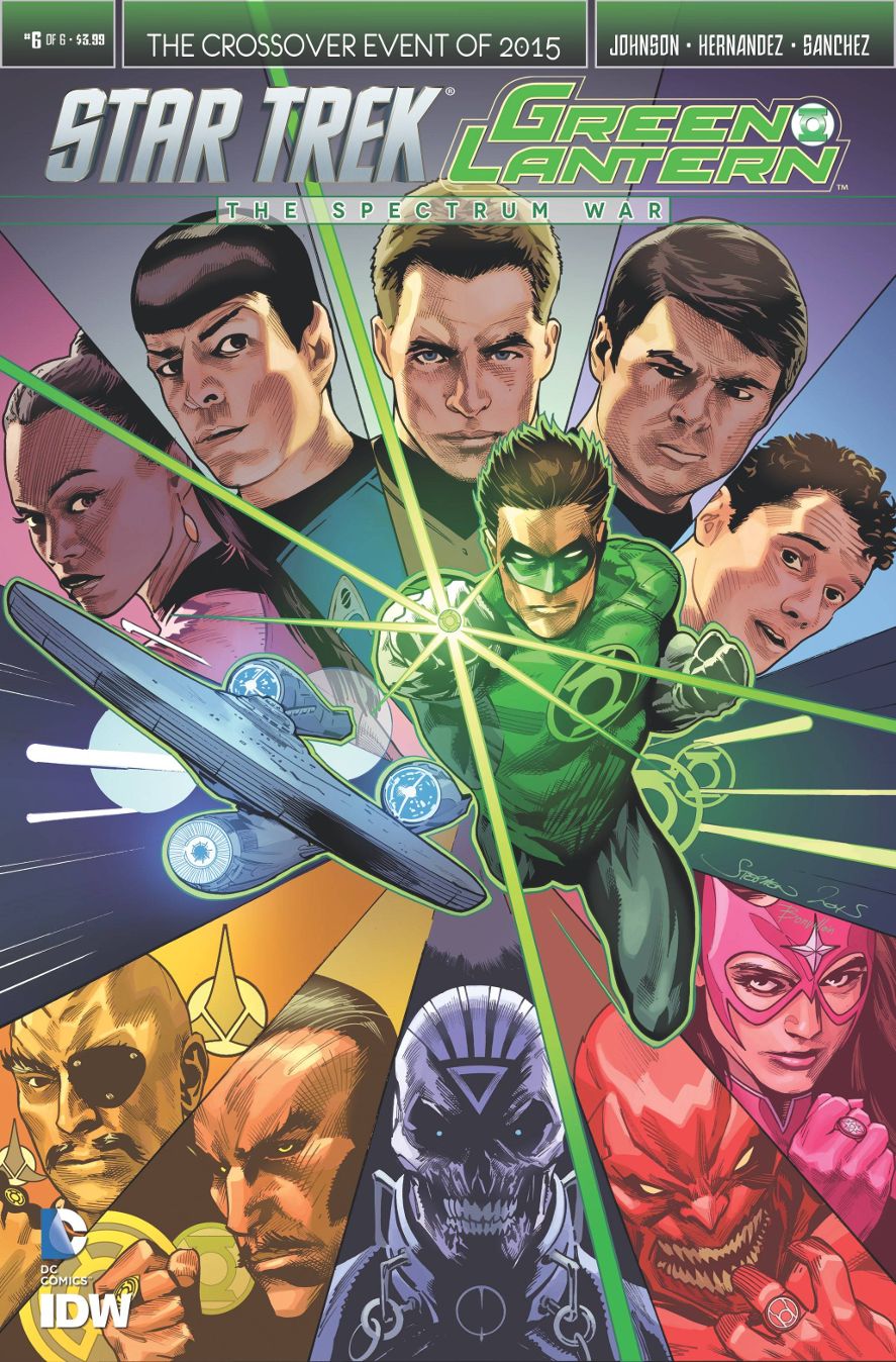 Star Trek/Green Lantern: Spectrum War # 6 (IDW/DC Comic Bookss 2015)