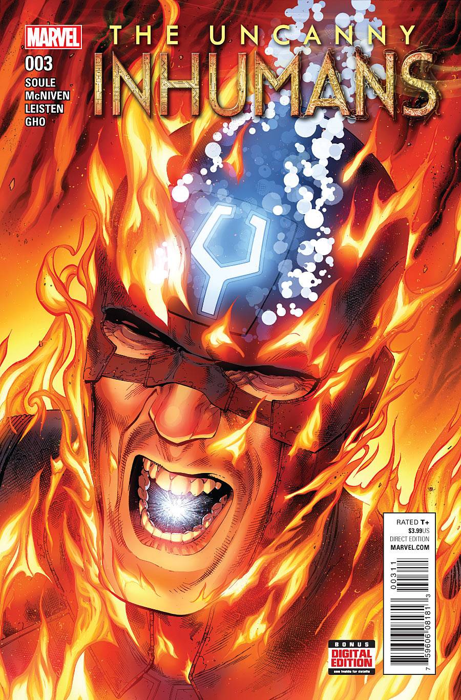 Uncanny Inhumans #  3 (Marvel Comics 2015)