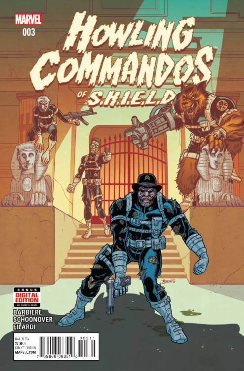 Howling Commandos of S.H.I.E.L.D. # 3 (Marvel Comics 2015)