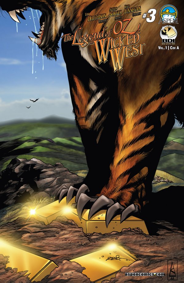 Legend of Oz: The Wicked West # 3 (Aspen/Big Dig Ink Comics 2015)