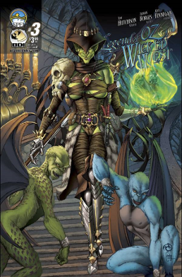 Legend of Oz: The Wicked West # 3 (Aspen/Big Dig Ink Comics 2015) Variant Cover B