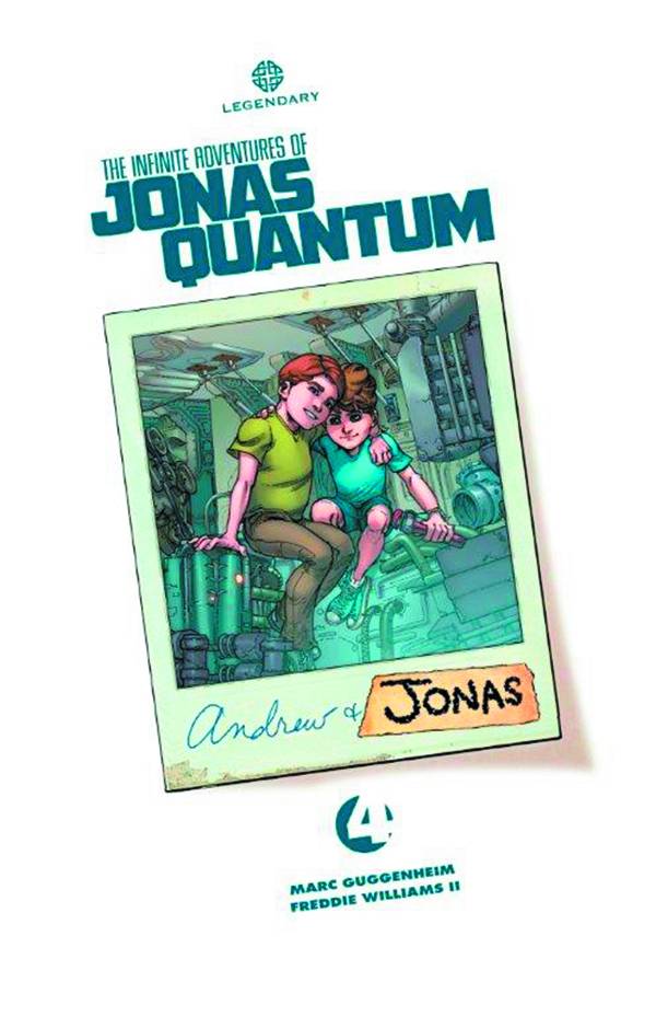 Infinite Adventures Of Jonas Quantum # 4 (Legendary Comics 2015)