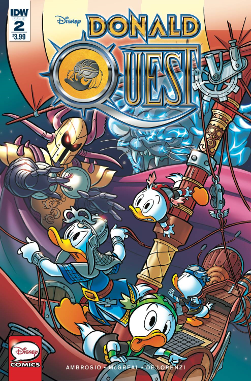 Donald Quest # 2 of 5 (IDW Comics 2016)