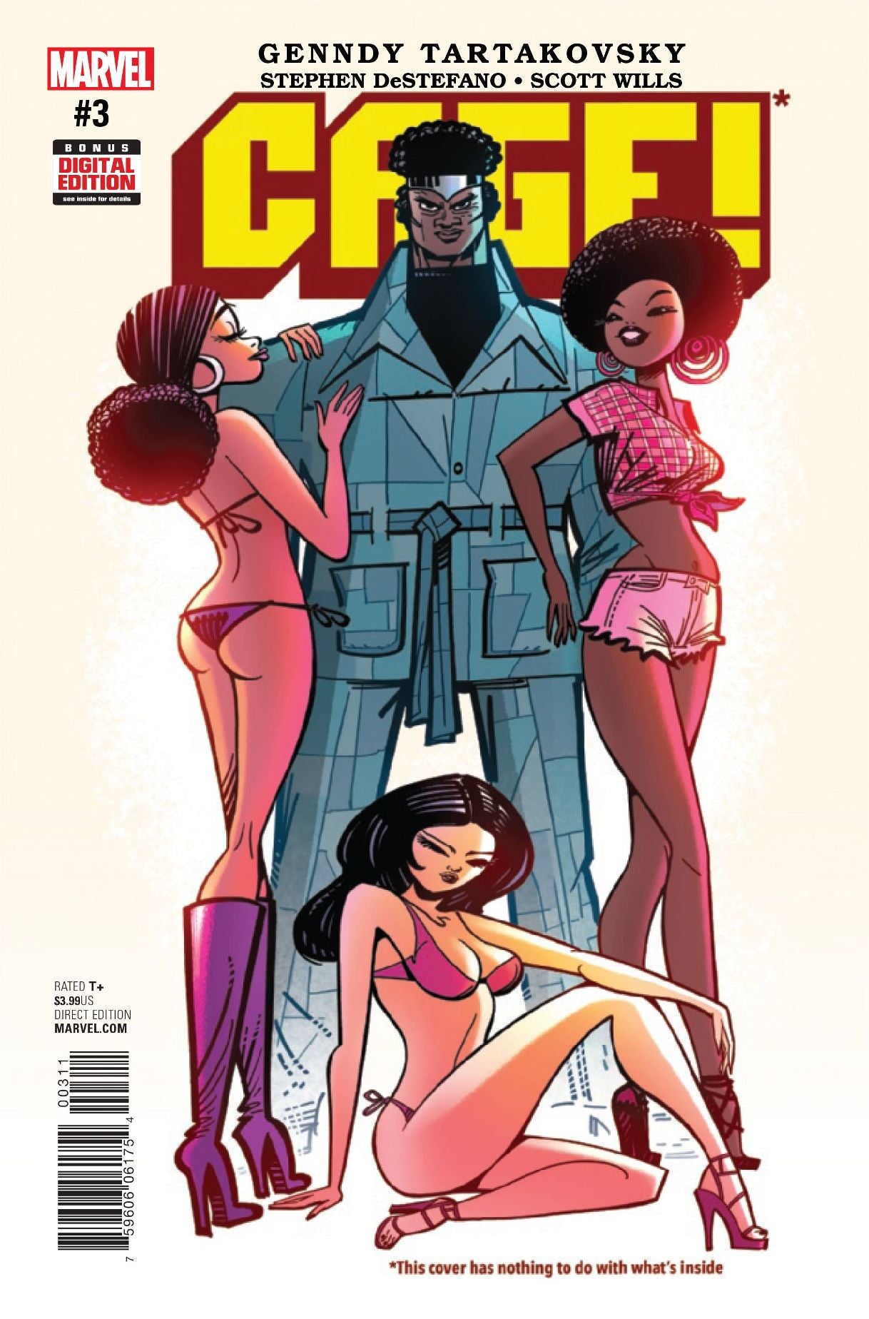 Cage #  3 of 4 (Marvel Comics 2016)