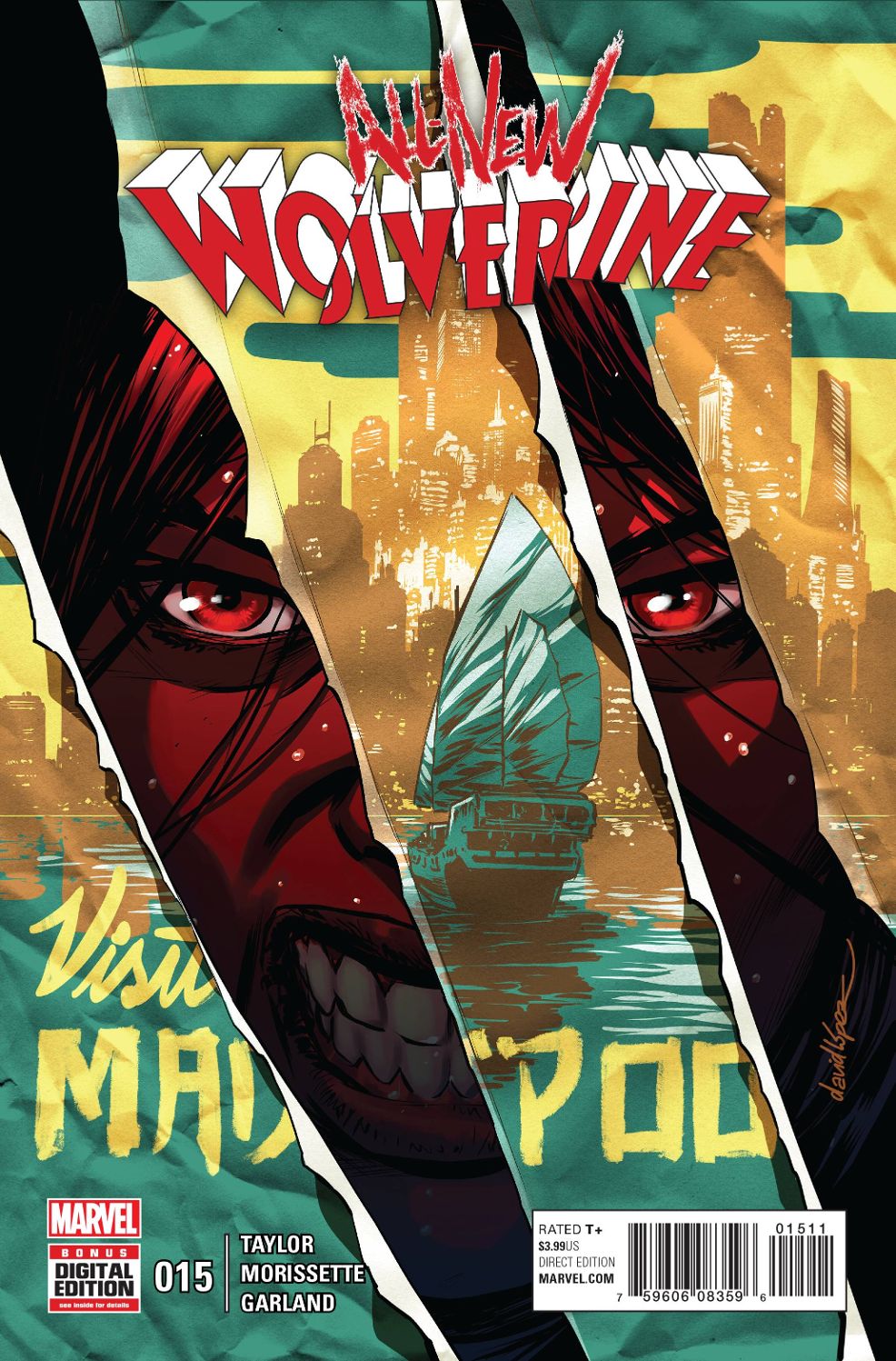 All-New Wolverine # 15 (Marvel Comics 2016)