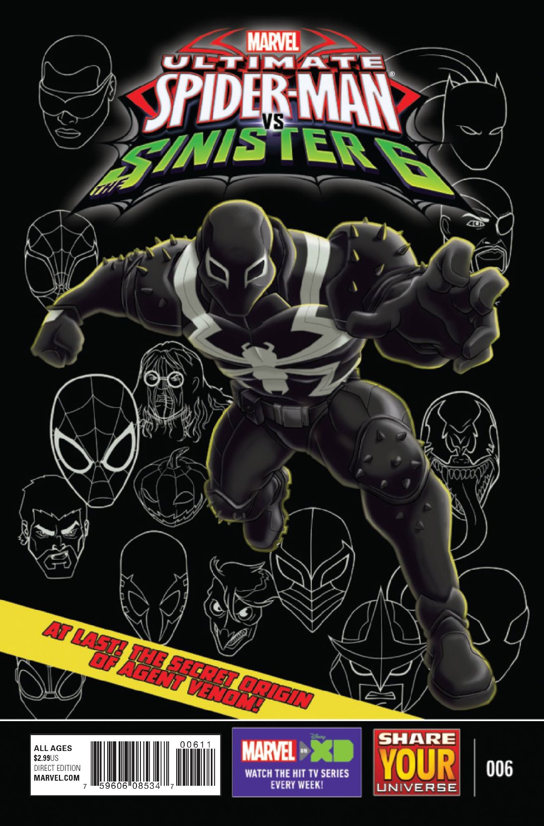 Ultimate Spider-Man vs Sinister Six #  6 (Marvel Comics 2016)