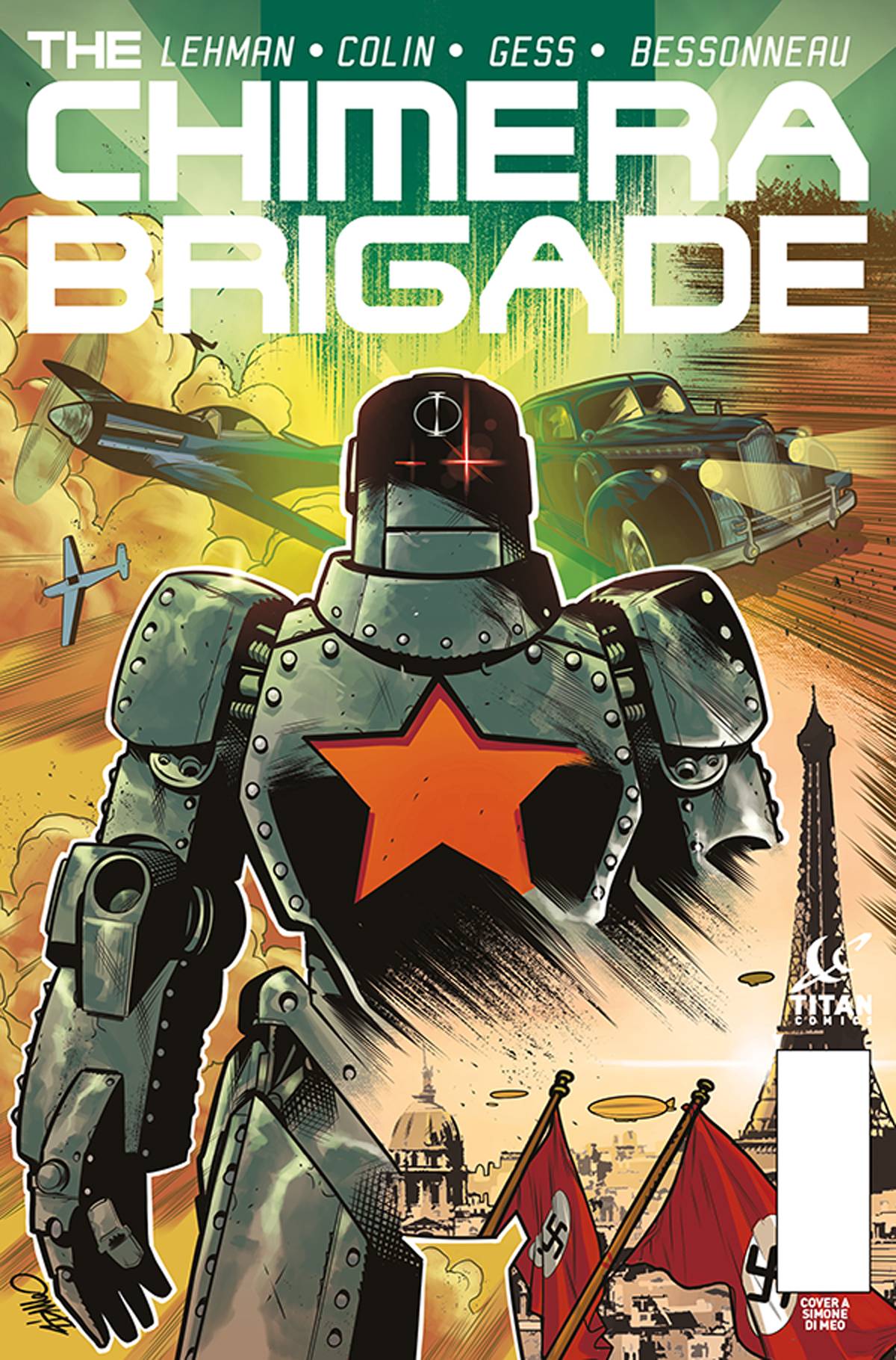 Chimera Brigade #  3 of 4 (Titan Comics 2016)