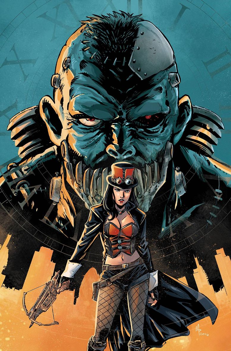 Van Helsing vs. Frankenstein #  5 of 5 (Zenescope Comics 2016)