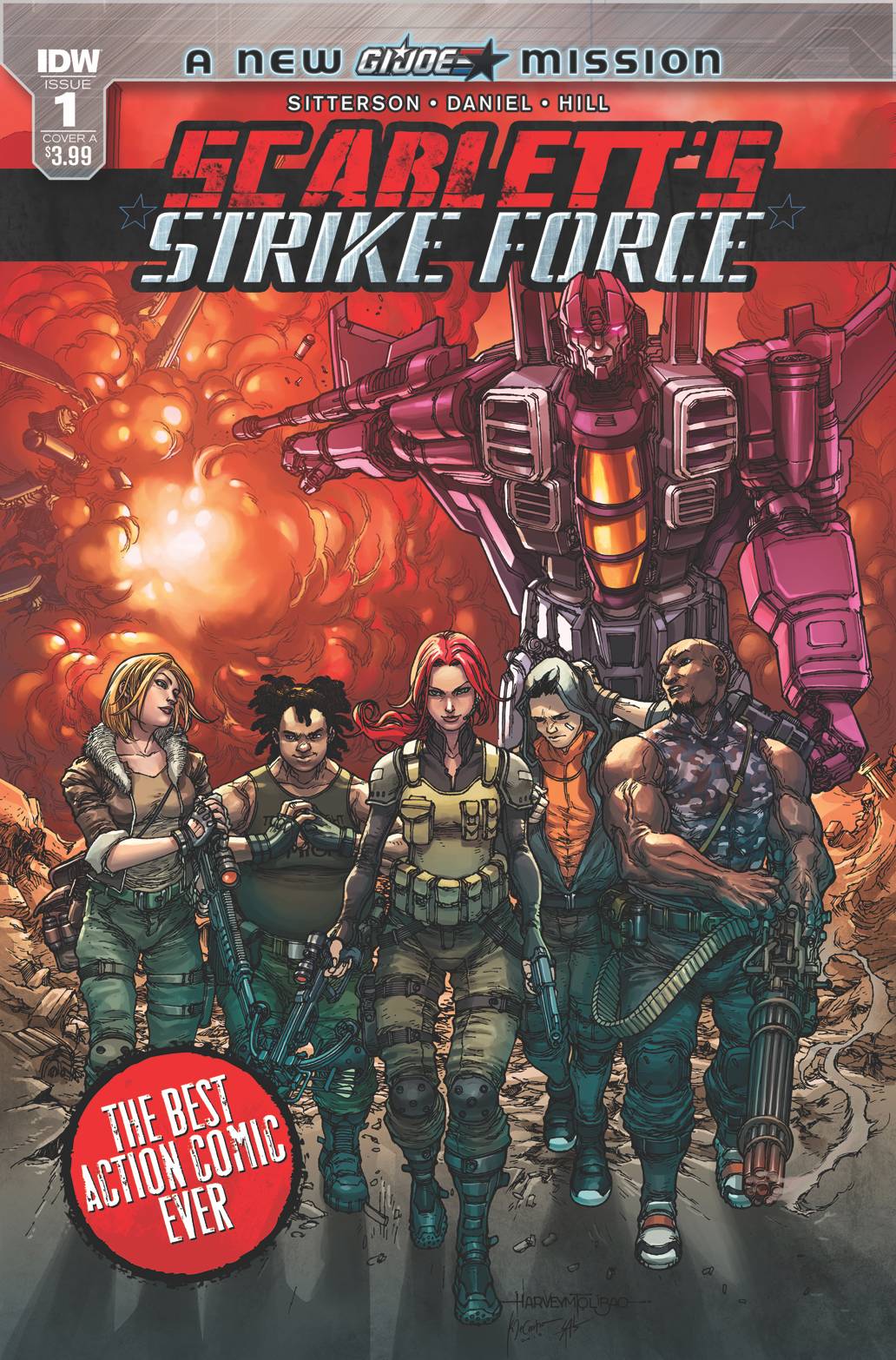 Scarlett's Strike Force #  1 (IDW Publishing 2017)