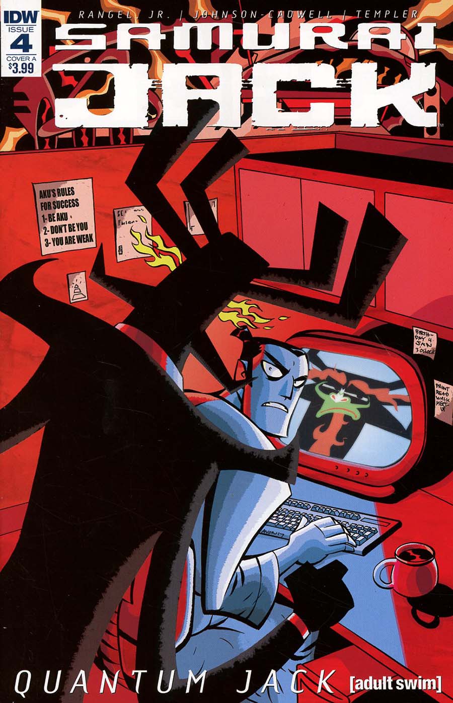 Samurai Jack: Quantum Jack #  4 of 5 (IDW Publishing 2017)