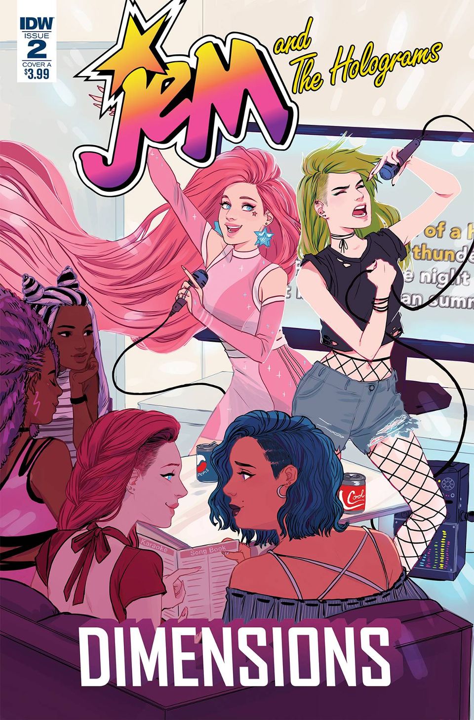 Jem and The Holograms: Dimensions #  2 (IDW Publishing 2017)