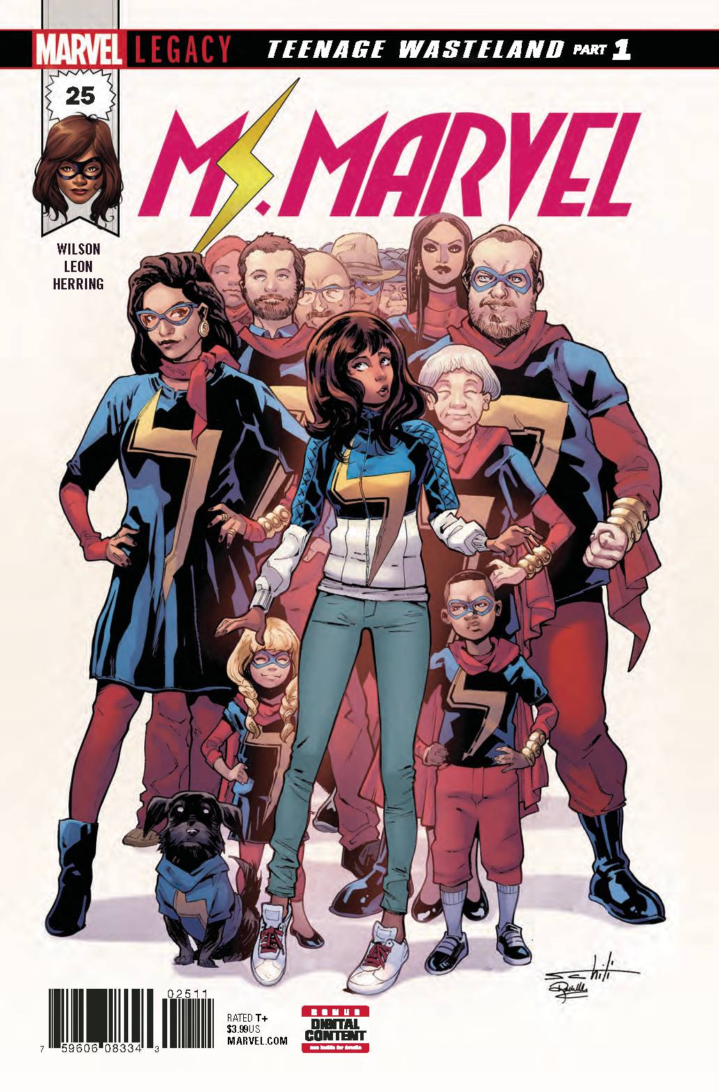 Ms. Marvel # 25 (Marvel Comics 2017)