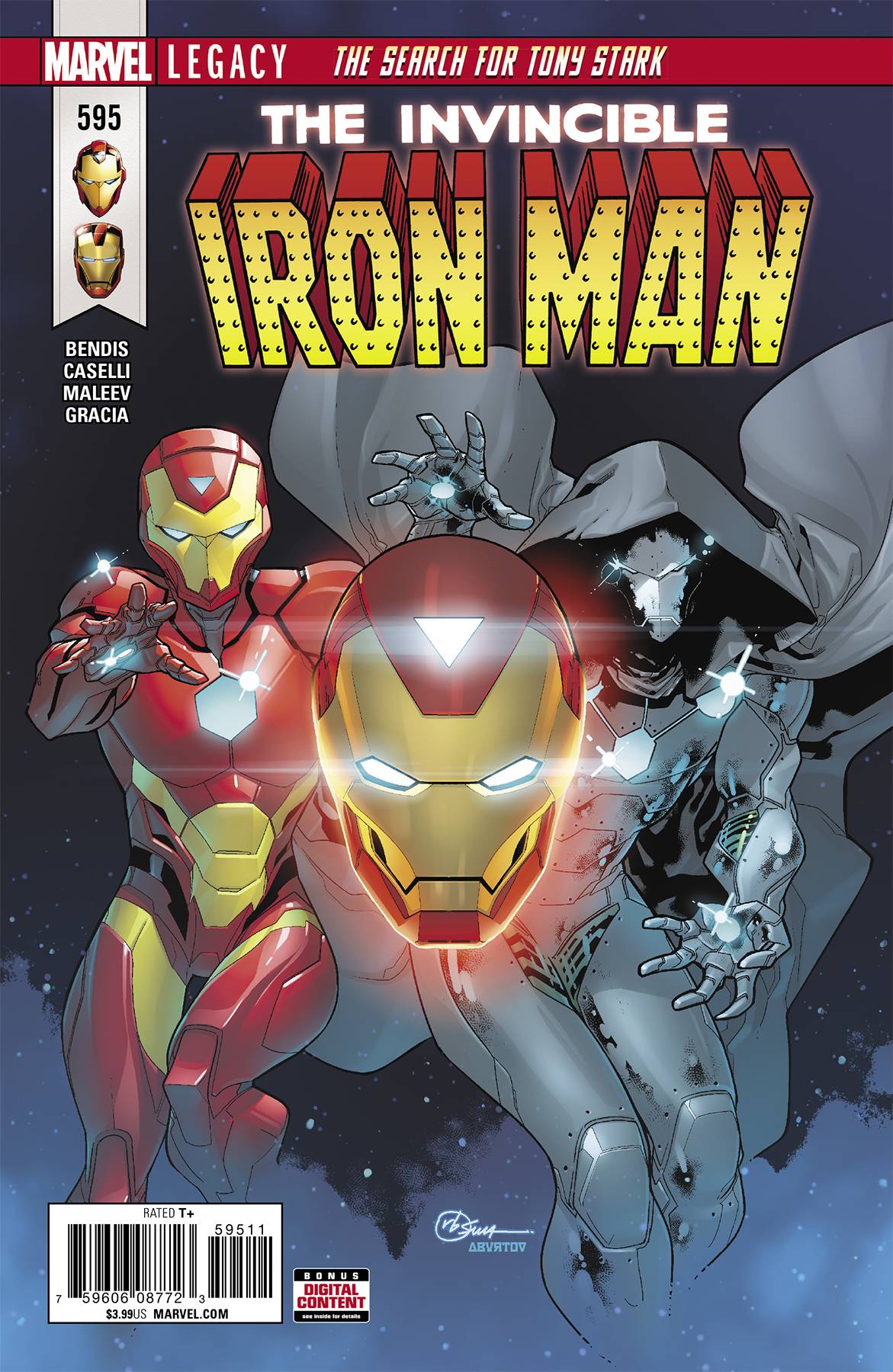 Invincible Iron Man # 595 (Marvel Comics 2017)
