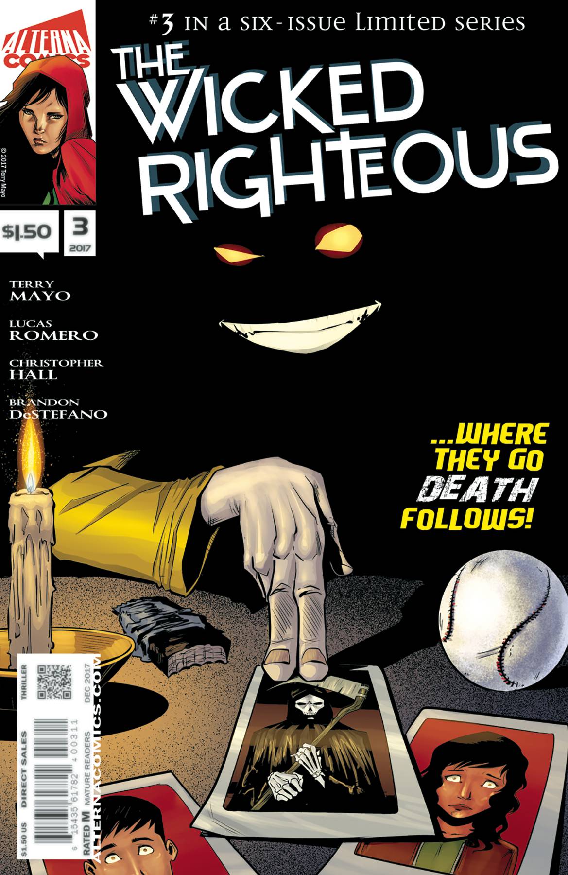 Wicked Righteous #  3 of 6 (Alterna Comics 2017)