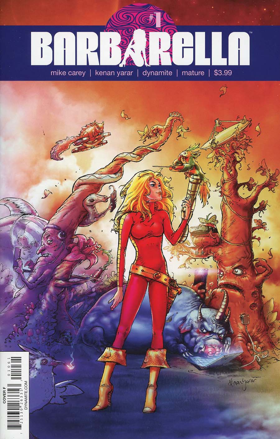 Barbarella #  1 (Dynamite Comics 2017) Cover "F"