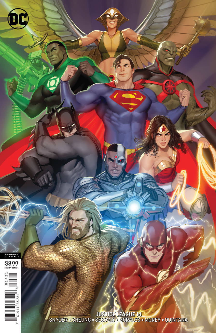 Justice League (2018) # 14 (DC Comics 2018) variant Cover