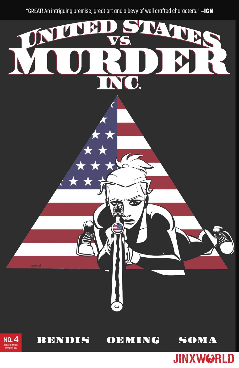 United States vs Murder Inc # 4 (Jinxworld Comics 2014)