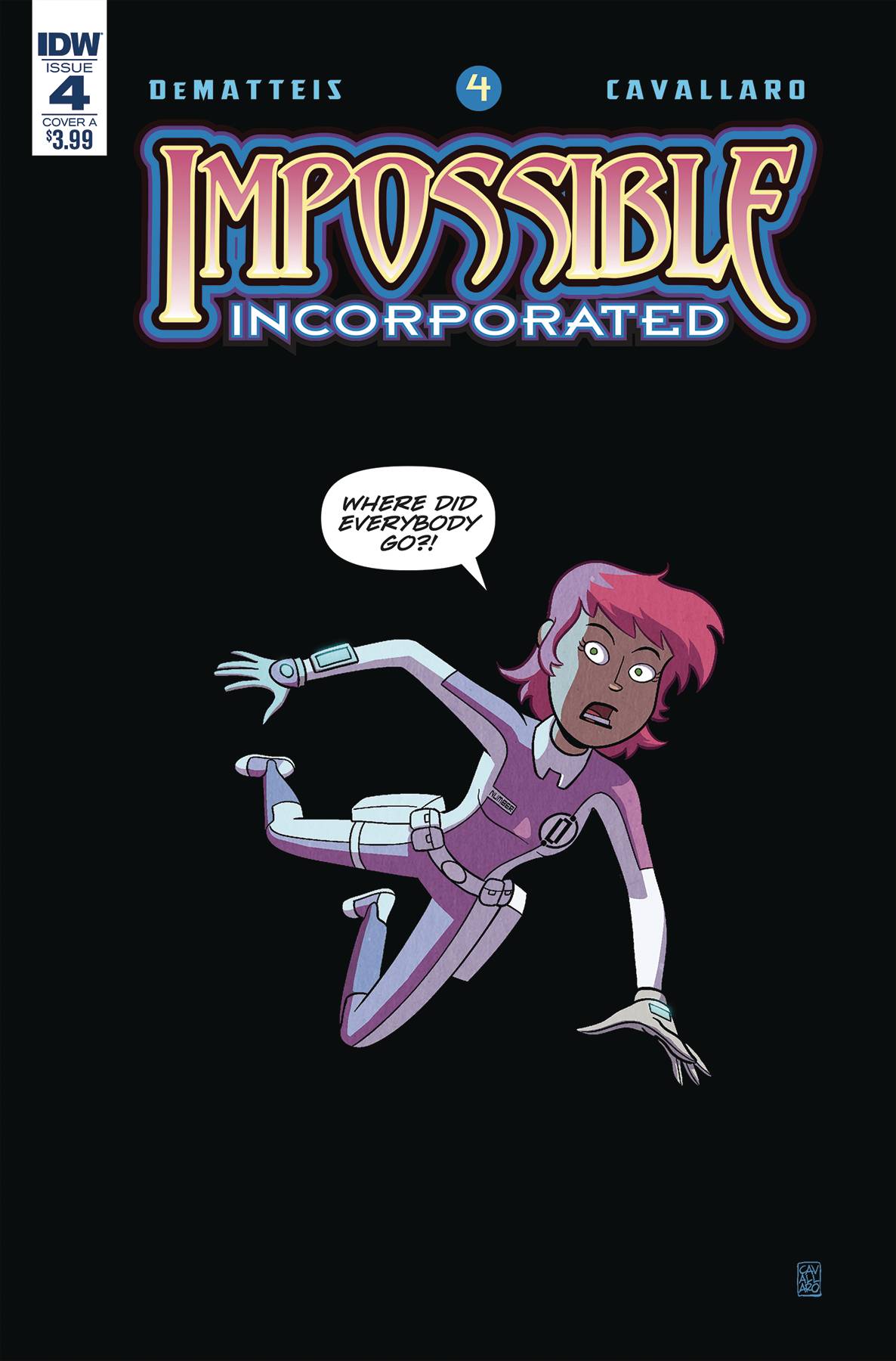 Impossible Incorporated #  4 of 5 (IDW Publishing 2018)