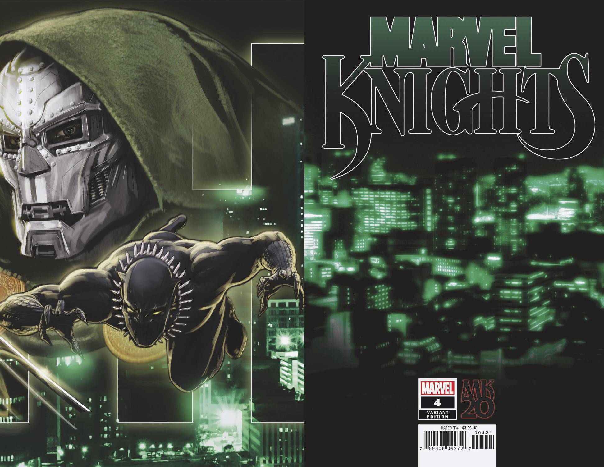 Marvel Knights 20th #  4 (Marvel Comics 2018) Andrew's Connecting Variant