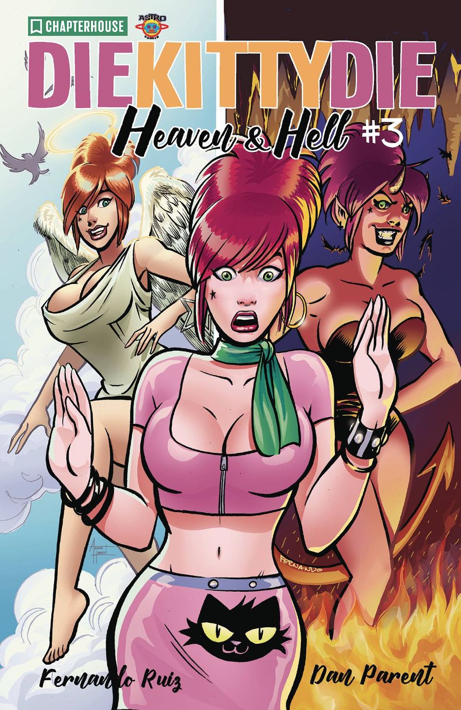 Die Kitty Die: Heaven & Hell #  3 (Chapterhouse Publishing 2018)