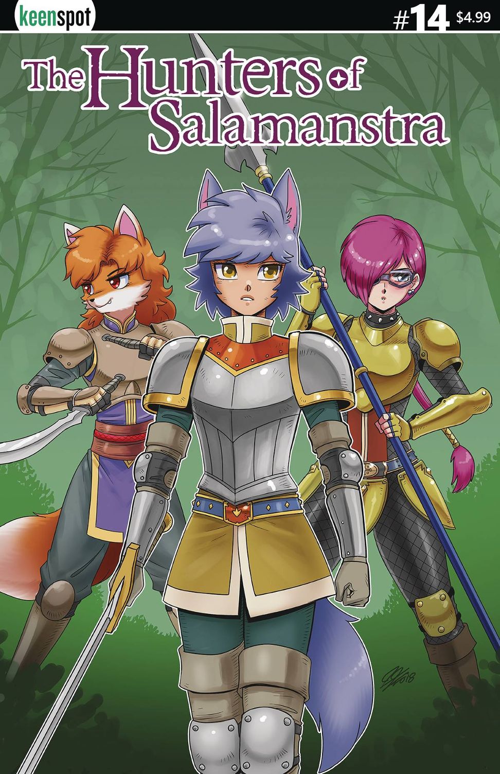 Hunters of Salamanstra # 14 (Keenspot Entertainment 2018)