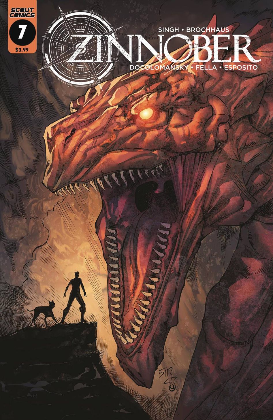 Zinnober # 7 (Scout Comics 2018)
