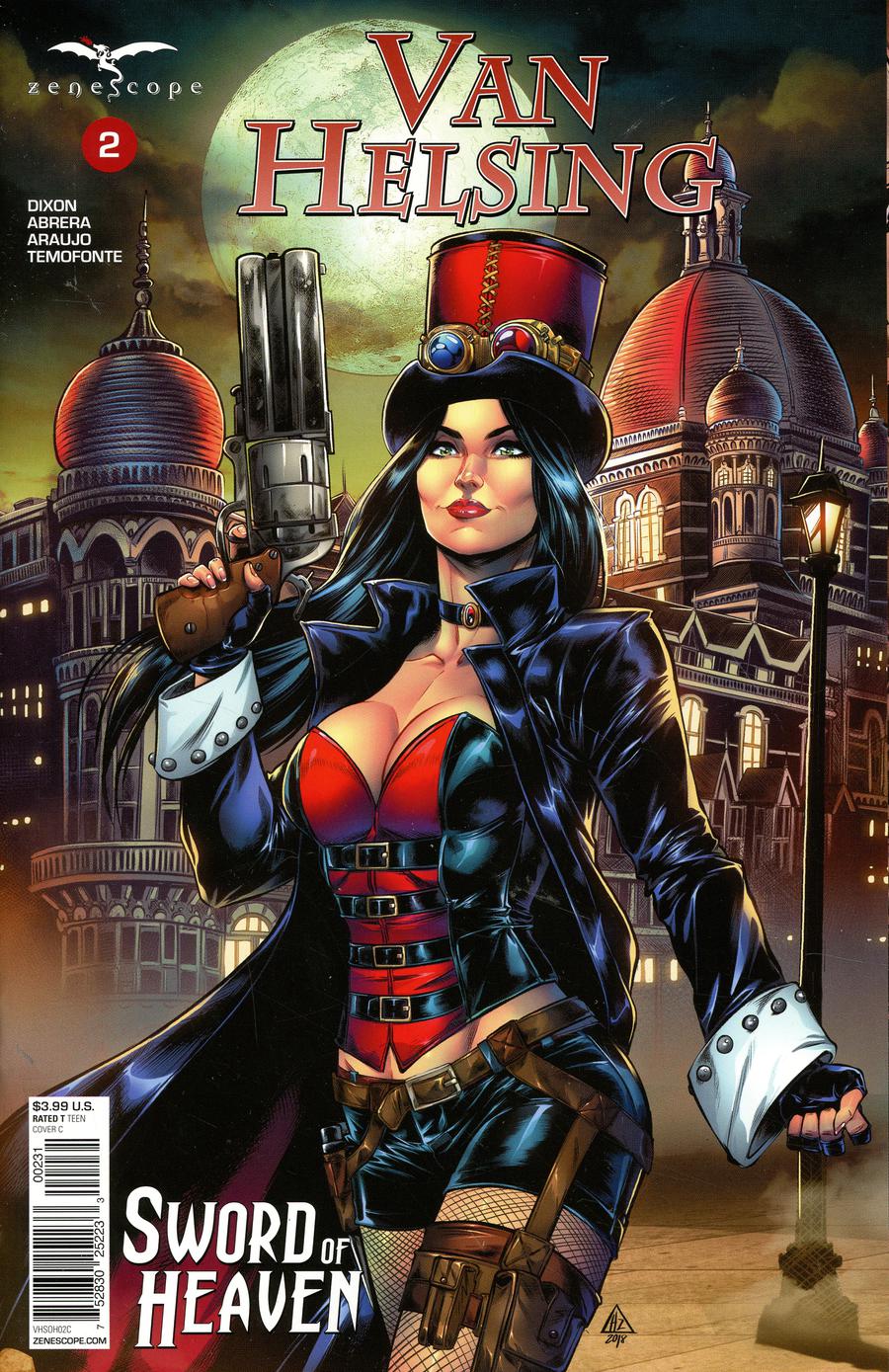 Van Helsing: Sword of Heaven #  2 of 6 (Zenescope Comics 2018) Cover C