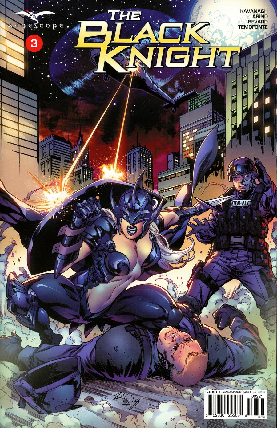 Black Knight # 3 of 5 (Zenecope Comics 2018)
