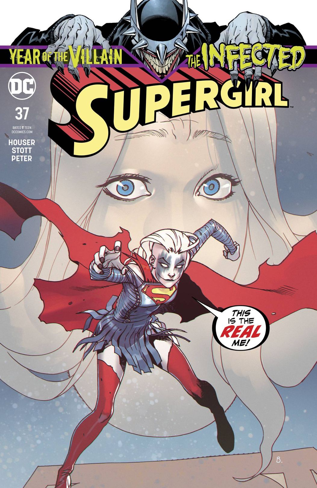 Supergirl: Year of the Villain - The Infected # 37 (DC Comics 2019)