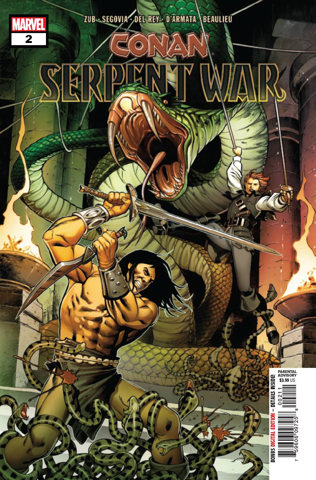 Conan: Serpent War #  2 of 4 (Marvel Comics 2019) Comic Book