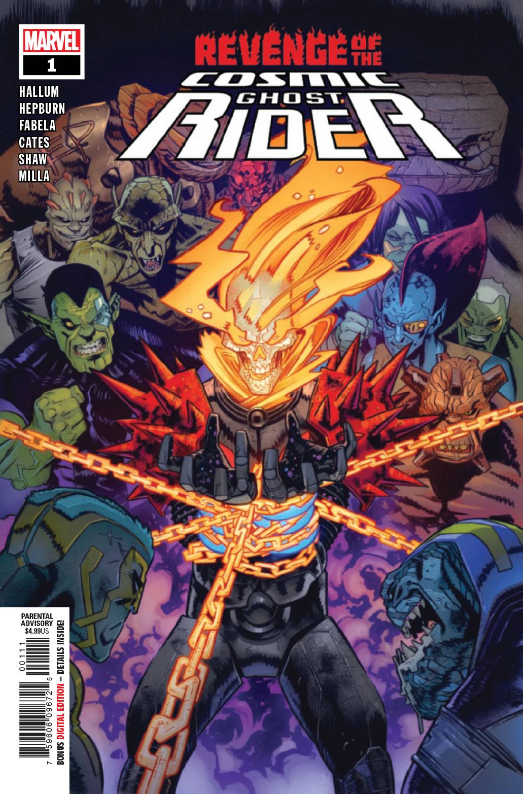 Revenge Of The Cosmic Ghost Rider #  1 of 5 (Marvel Comics 2019)