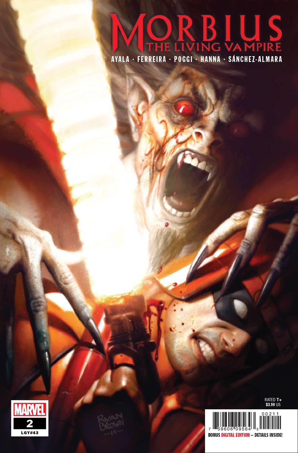 Morbius, The Living Vampire Volume 3 #  2 (Marvel Comics 2019)