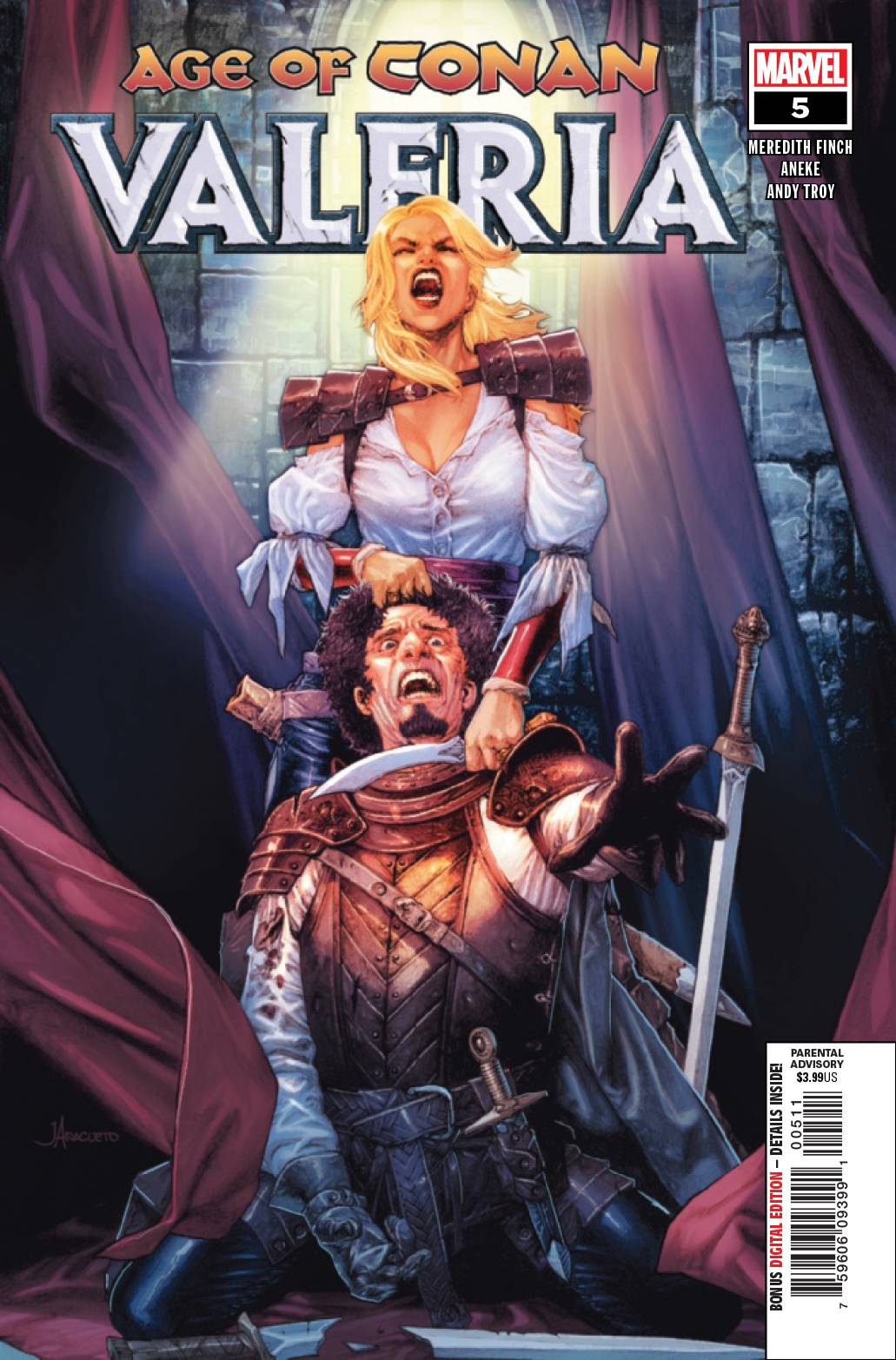 Age of Conan: Valeria #  5 of 5 (Marvel Comics 2019)