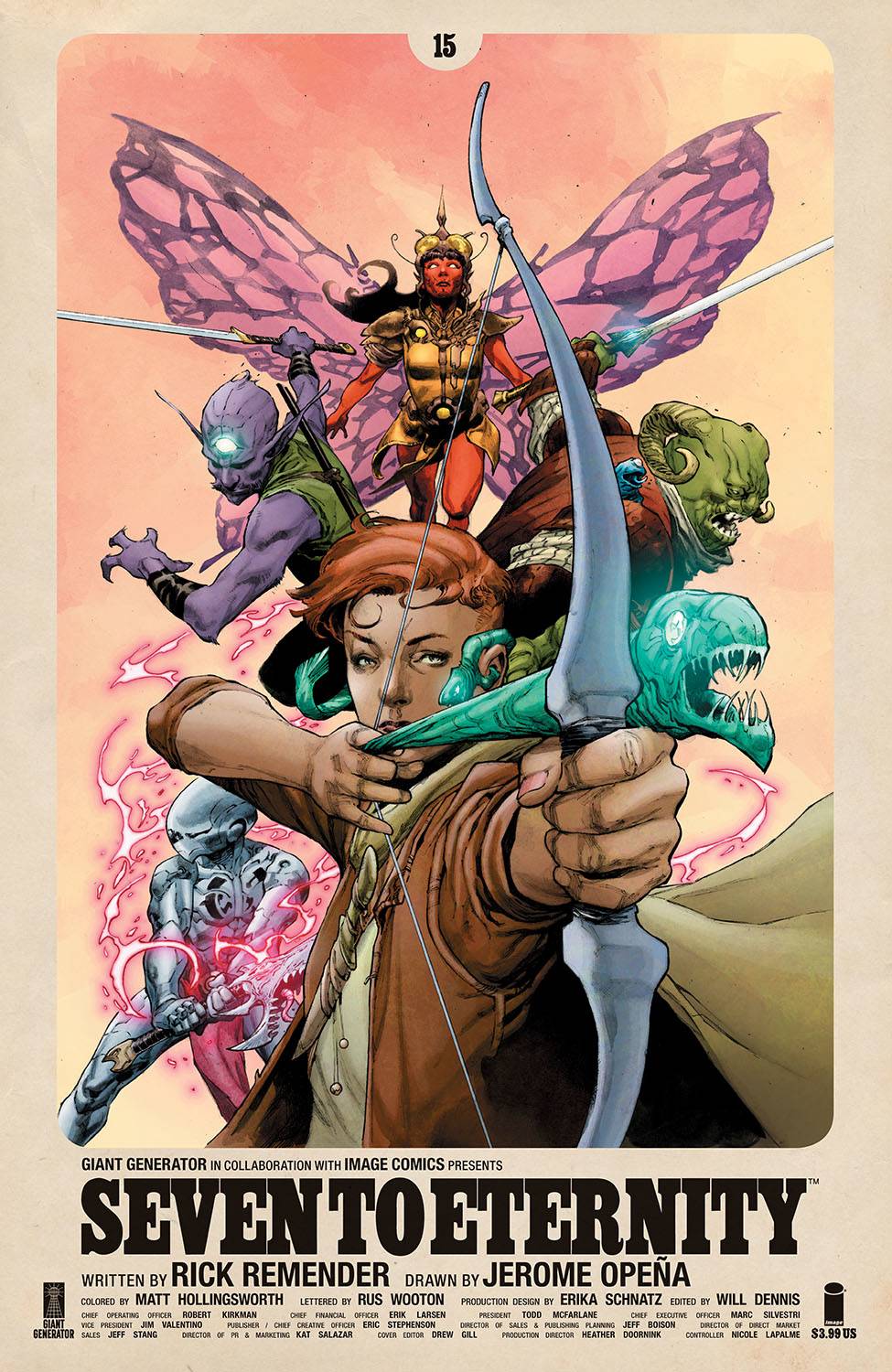 Seven To Eternity # 15 (Image Comics 2020)
