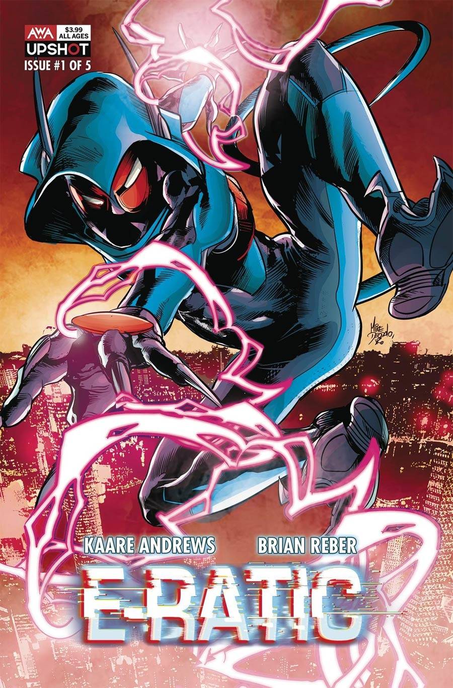 E-Ratic # 1 (AWA Studios 2020) Mike Deodato Variant Cover