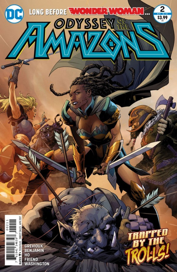 Odyssey of The Amazons # 2 (DC Comics 2016)