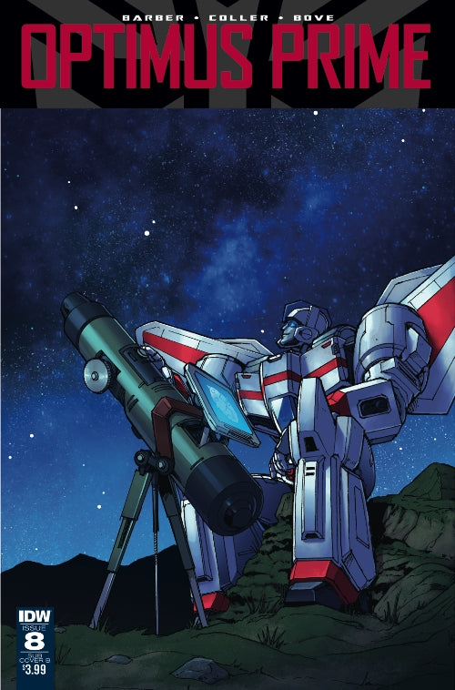 Optimus Prime # 8 - Subscription Variant Cover B (IDW Comics 2017)