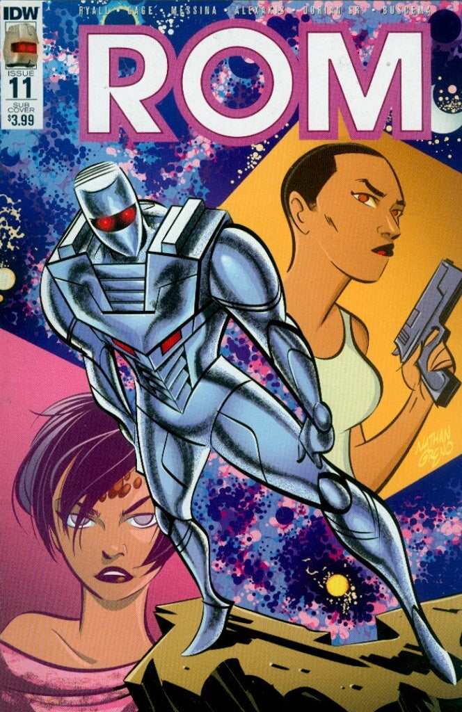 ROM # 11 - Subscription Variant Cover (IDW Comics 2017)