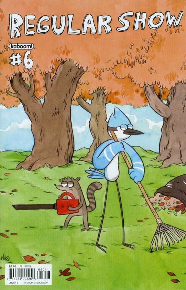 Regular Show # 6 (KaBoom! 2013) Cover B Kelly Bastow Variant